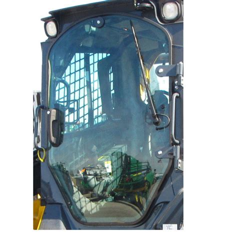 new holland skid steer door glass replacement|john deere 333g forestry door.